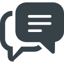 チャットのアイコン